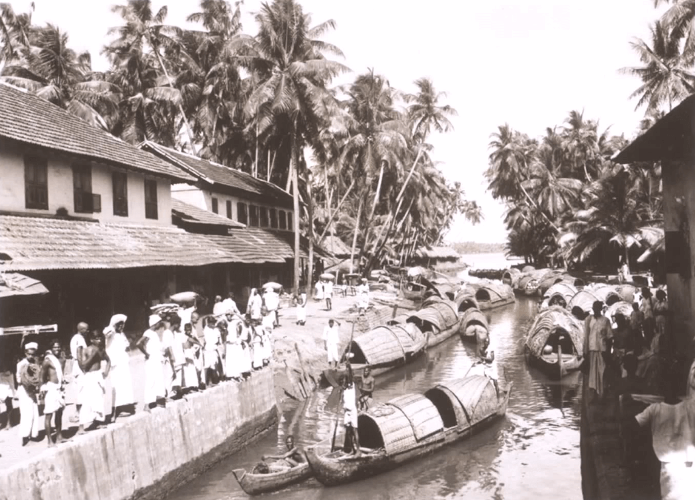 Kerala Boat House Ancient times